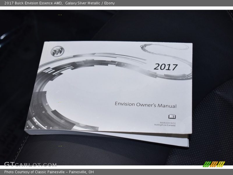 Galaxy Silver Metallic / Ebony 2017 Buick Envision Essence AWD