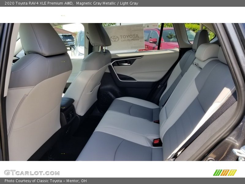 Magnetic Gray Metallic / Light Gray 2020 Toyota RAV4 XLE Premium AWD