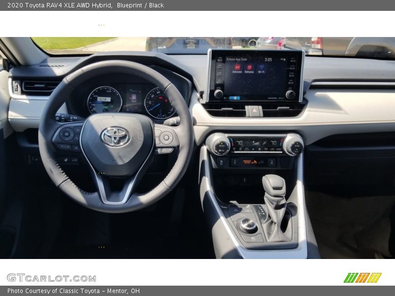 Blueprint / Black 2020 Toyota RAV4 XLE AWD Hybrid