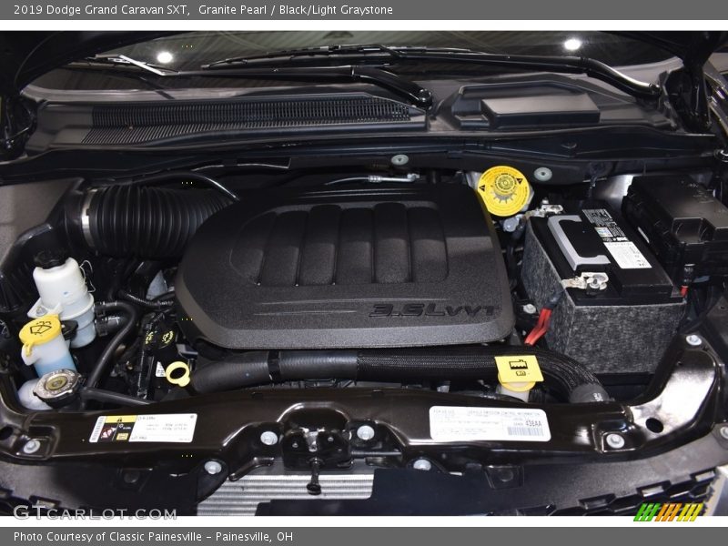 Granite Pearl / Black/Light Graystone 2019 Dodge Grand Caravan SXT