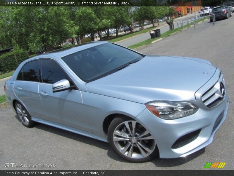 Front 3/4 View of 2014 E 350 Sport Sedan