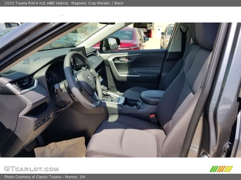 Magnetic Gray Metallic / Black 2020 Toyota RAV4 XLE AWD Hybrid