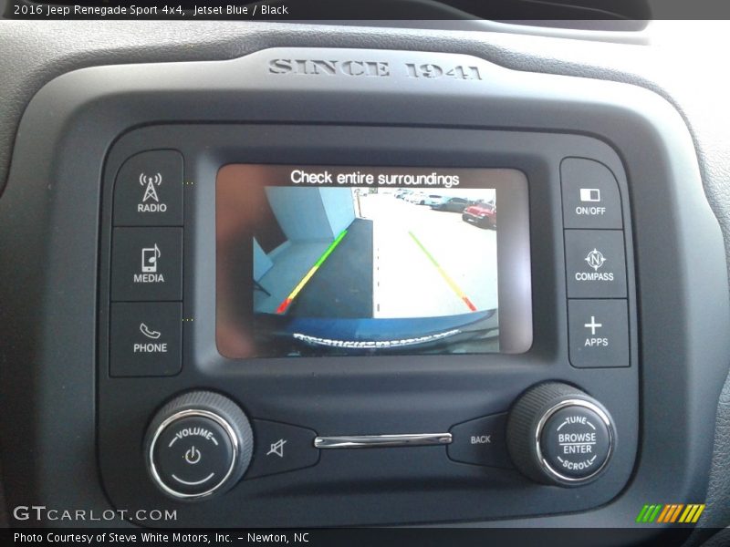 Jetset Blue / Black 2016 Jeep Renegade Sport 4x4