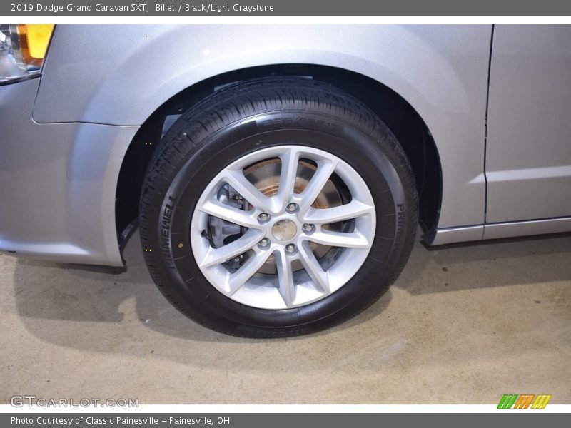 Billet / Black/Light Graystone 2019 Dodge Grand Caravan SXT