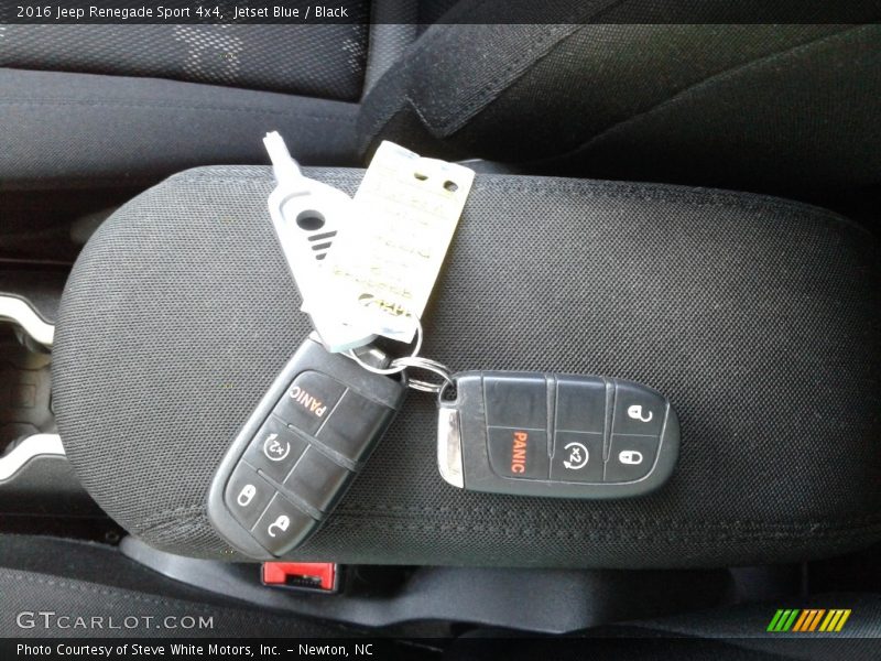 Jetset Blue / Black 2016 Jeep Renegade Sport 4x4