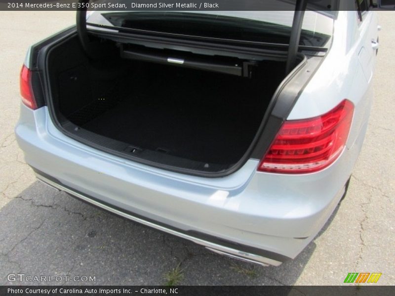 Diamond Silver Metallic / Black 2014 Mercedes-Benz E 350 Sport Sedan