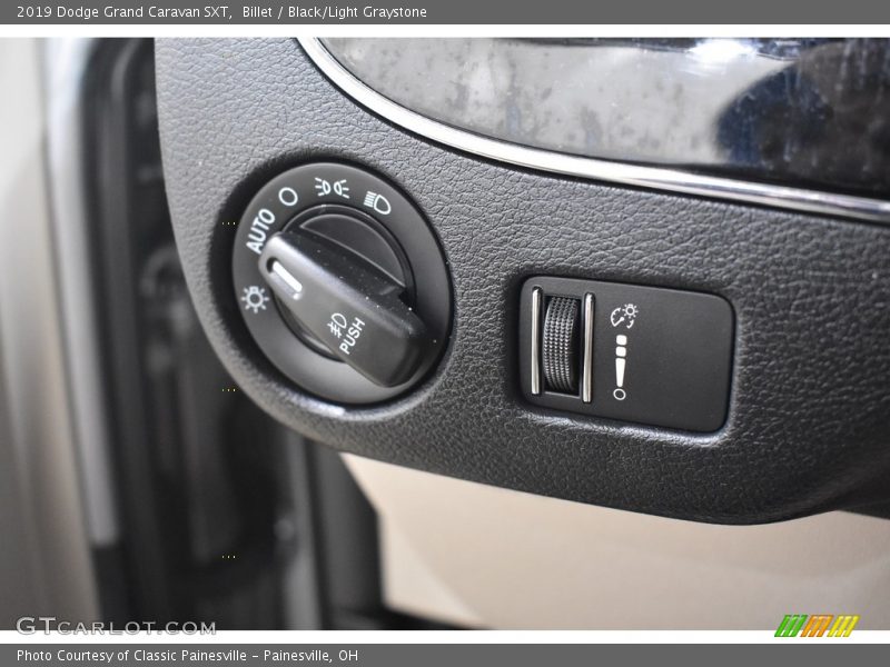 Billet / Black/Light Graystone 2019 Dodge Grand Caravan SXT