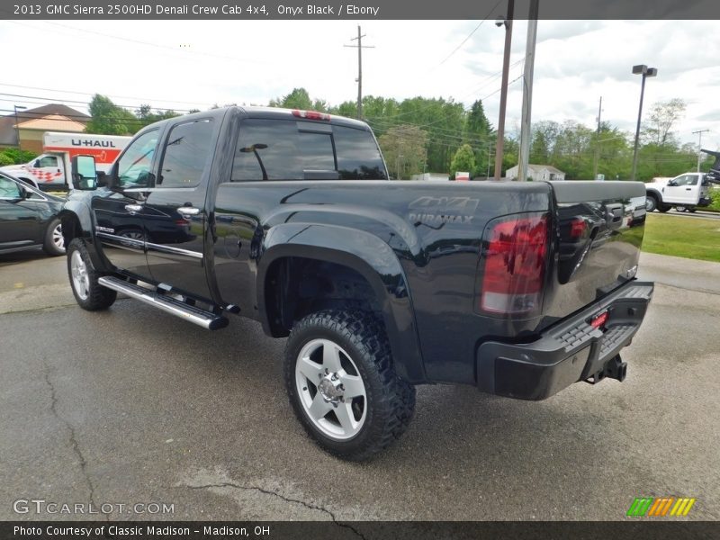 Onyx Black / Ebony 2013 GMC Sierra 2500HD Denali Crew Cab 4x4