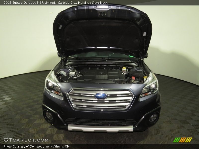 Carbide Gray Metallic / Slate Black 2015 Subaru Outback 3.6R Limited