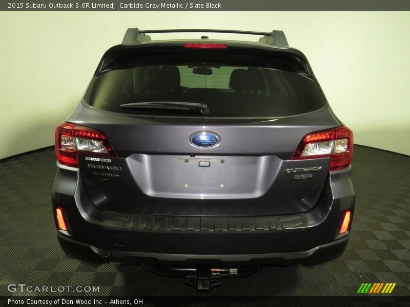 Carbide Gray Metallic / Slate Black 2015 Subaru Outback 3.6R Limited