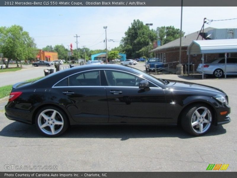 Obsidian Black Metallic / Ash/Black 2012 Mercedes-Benz CLS 550 4Matic Coupe