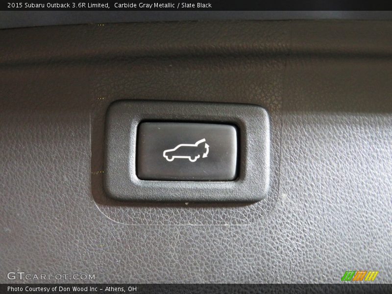 Carbide Gray Metallic / Slate Black 2015 Subaru Outback 3.6R Limited