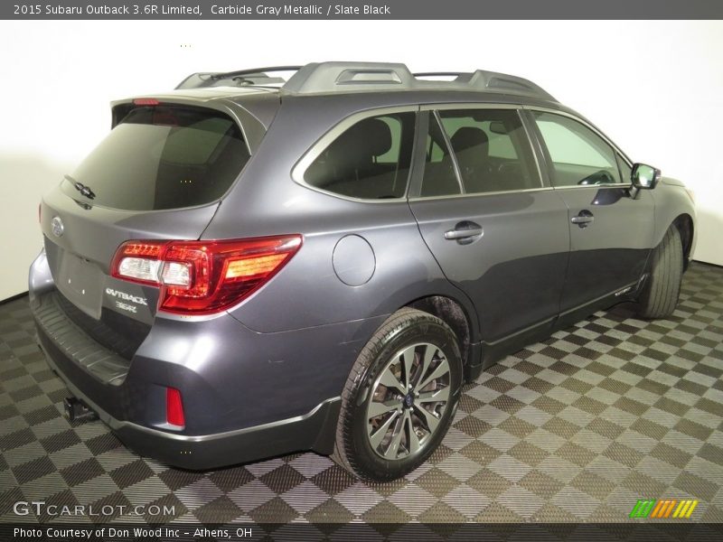Carbide Gray Metallic / Slate Black 2015 Subaru Outback 3.6R Limited