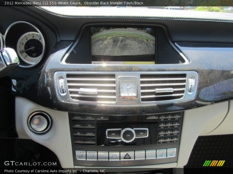 Obsidian Black Metallic / Ash/Black 2012 Mercedes-Benz CLS 550 4Matic Coupe