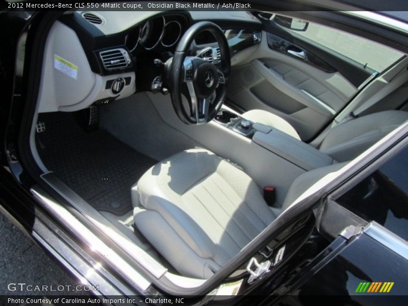 Obsidian Black Metallic / Ash/Black 2012 Mercedes-Benz CLS 550 4Matic Coupe