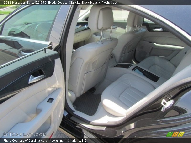 Obsidian Black Metallic / Ash/Black 2012 Mercedes-Benz CLS 550 4Matic Coupe