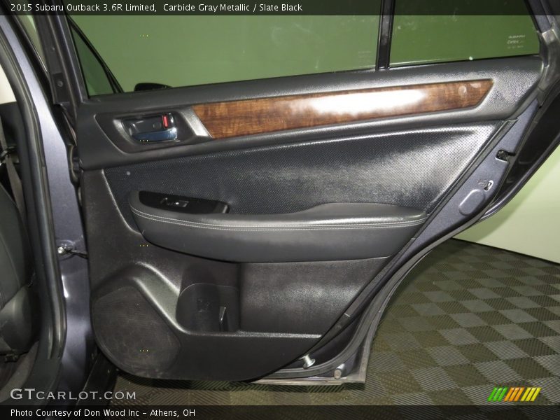 Carbide Gray Metallic / Slate Black 2015 Subaru Outback 3.6R Limited