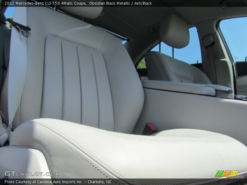Obsidian Black Metallic / Ash/Black 2012 Mercedes-Benz CLS 550 4Matic Coupe