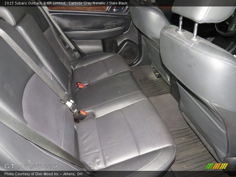 Carbide Gray Metallic / Slate Black 2015 Subaru Outback 3.6R Limited