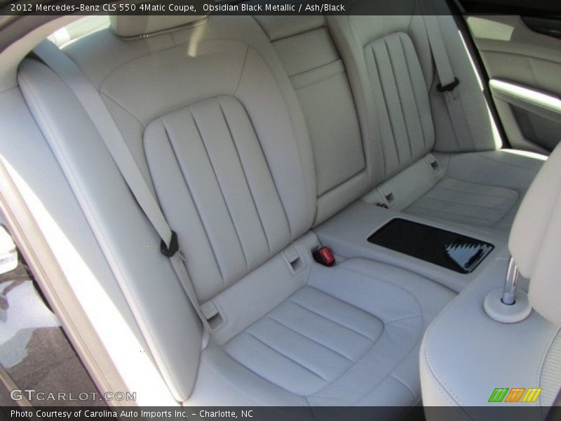 Obsidian Black Metallic / Ash/Black 2012 Mercedes-Benz CLS 550 4Matic Coupe