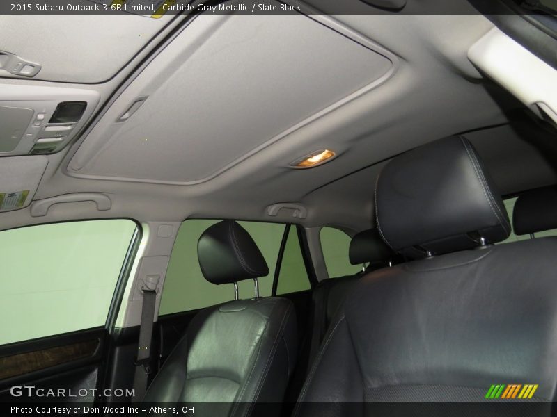 Carbide Gray Metallic / Slate Black 2015 Subaru Outback 3.6R Limited
