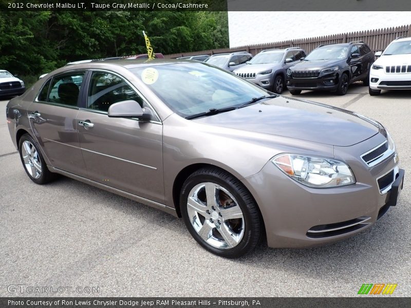 Taupe Gray Metallic / Cocoa/Cashmere 2012 Chevrolet Malibu LT