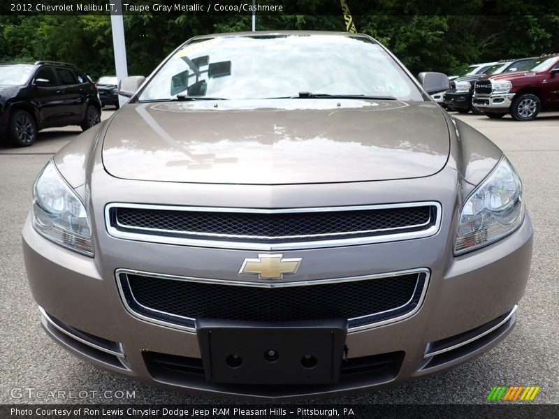 Taupe Gray Metallic / Cocoa/Cashmere 2012 Chevrolet Malibu LT