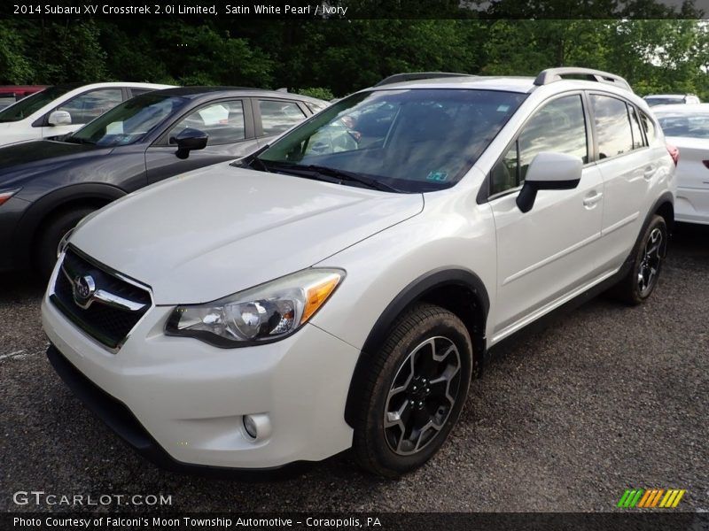 Satin White Pearl / Ivory 2014 Subaru XV Crosstrek 2.0i Limited