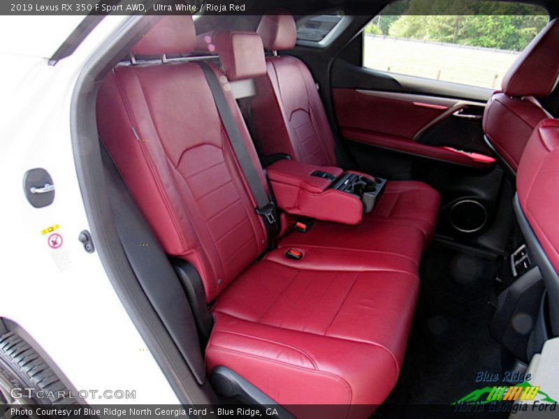 Ultra White / Rioja Red 2019 Lexus RX 350 F Sport AWD