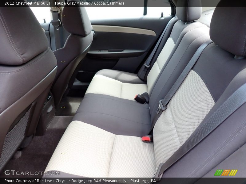 Taupe Gray Metallic / Cocoa/Cashmere 2012 Chevrolet Malibu LT