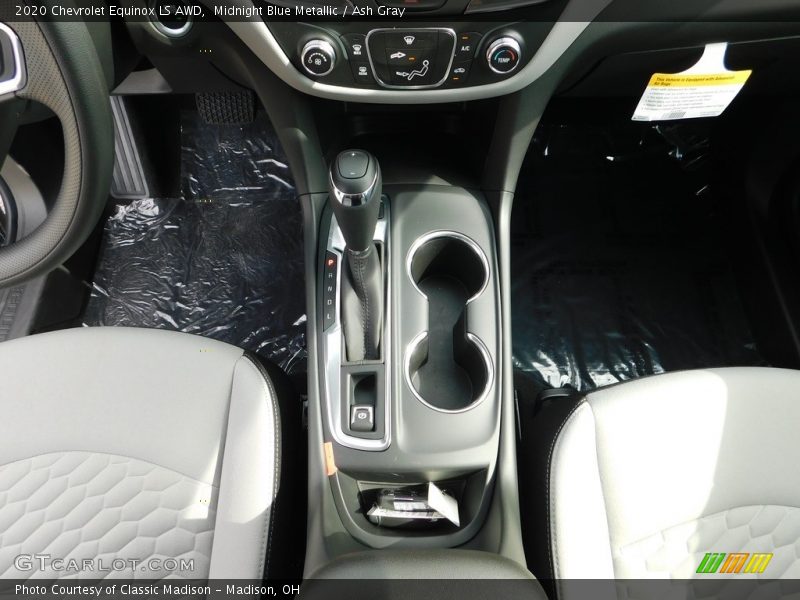 Midnight Blue Metallic / Ash Gray 2020 Chevrolet Equinox LS AWD