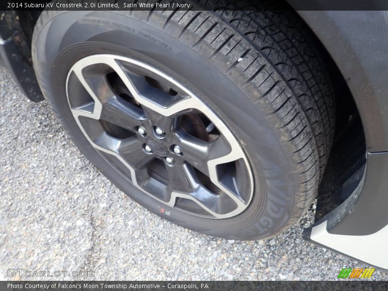 Satin White Pearl / Ivory 2014 Subaru XV Crosstrek 2.0i Limited