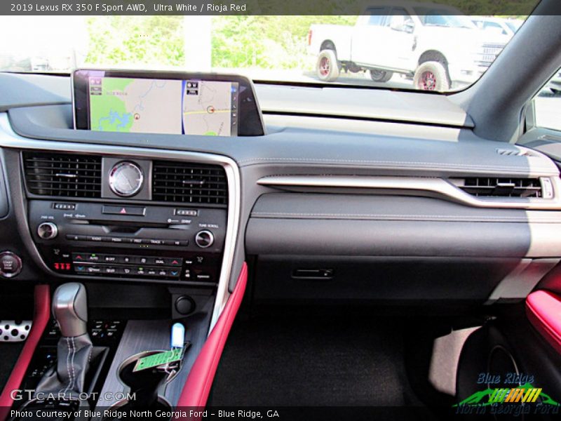 Ultra White / Rioja Red 2019 Lexus RX 350 F Sport AWD
