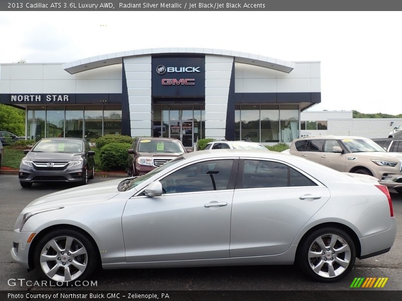  2013 ATS 3.6L Luxury AWD Radiant Silver Metallic