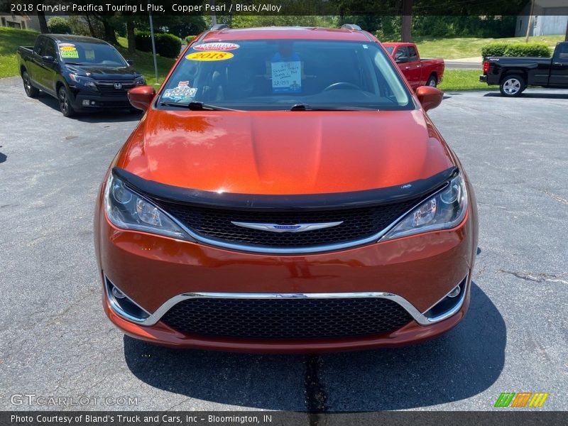 Copper Pearl / Black/Alloy 2018 Chrysler Pacifica Touring L Plus
