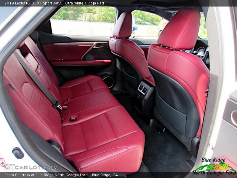 Ultra White / Rioja Red 2019 Lexus RX 350 F Sport AWD