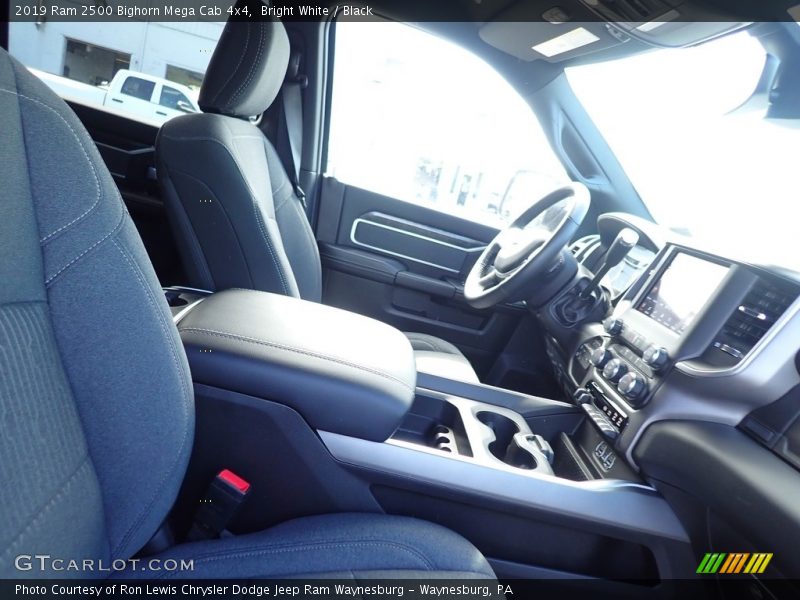 Bright White / Black 2019 Ram 2500 Bighorn Mega Cab 4x4