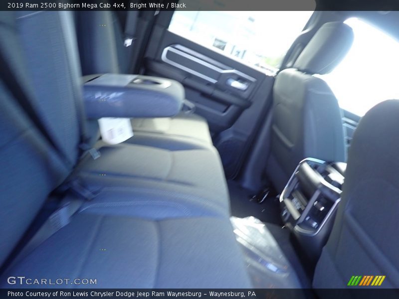Bright White / Black 2019 Ram 2500 Bighorn Mega Cab 4x4