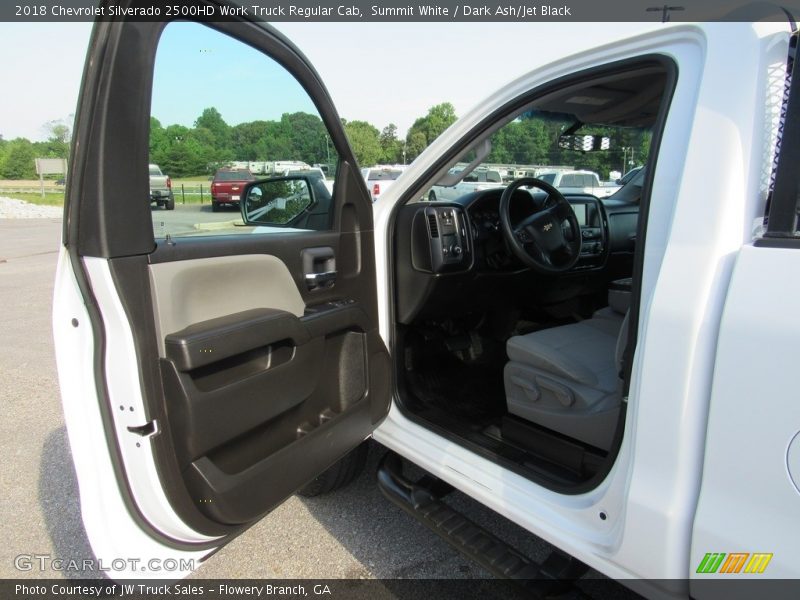 Summit White / Dark Ash/Jet Black 2018 Chevrolet Silverado 2500HD Work Truck Regular Cab