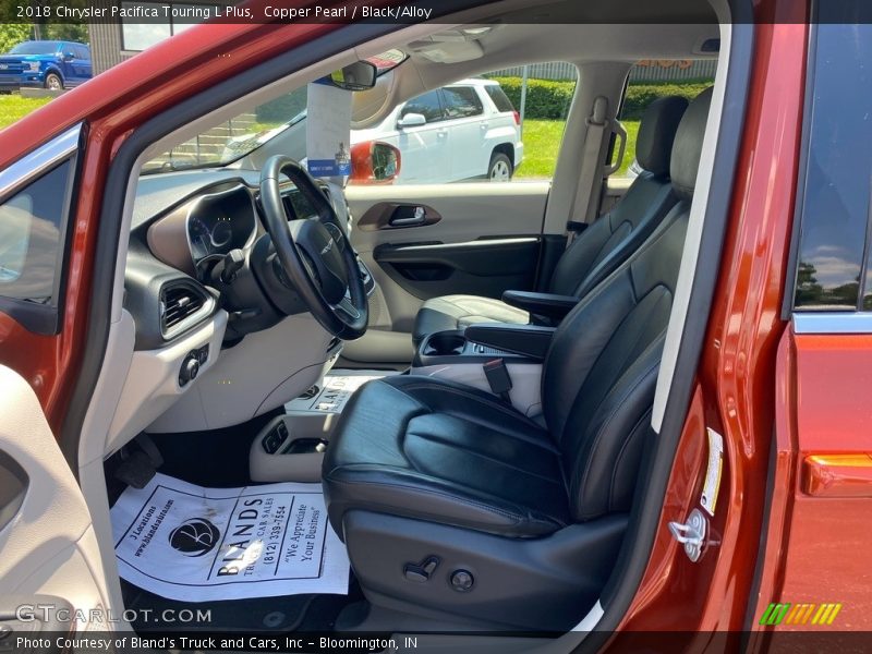 Copper Pearl / Black/Alloy 2018 Chrysler Pacifica Touring L Plus