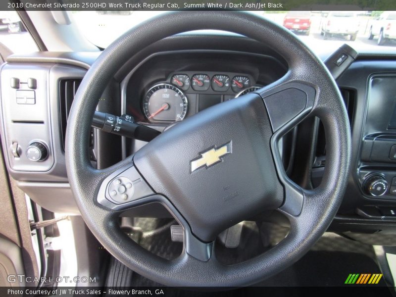  2018 Silverado 2500HD Work Truck Regular Cab Steering Wheel