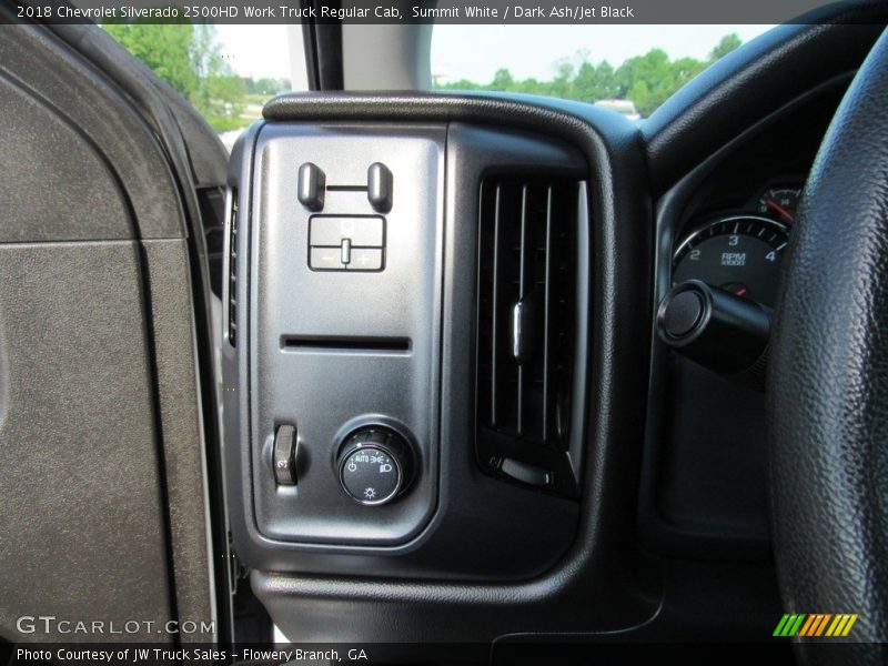 Controls of 2018 Silverado 2500HD Work Truck Regular Cab