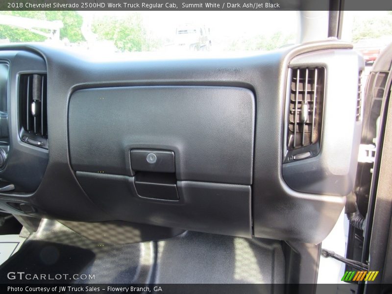 Summit White / Dark Ash/Jet Black 2018 Chevrolet Silverado 2500HD Work Truck Regular Cab