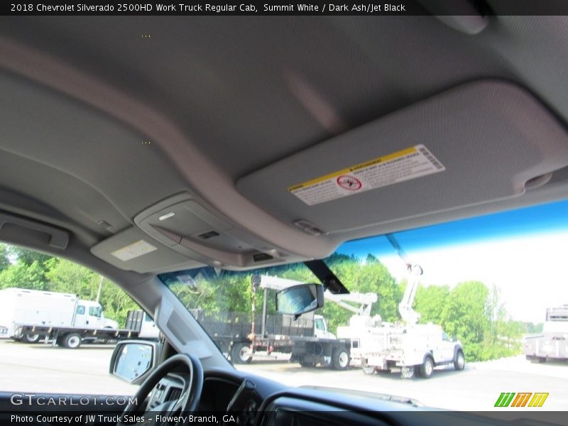 Summit White / Dark Ash/Jet Black 2018 Chevrolet Silverado 2500HD Work Truck Regular Cab