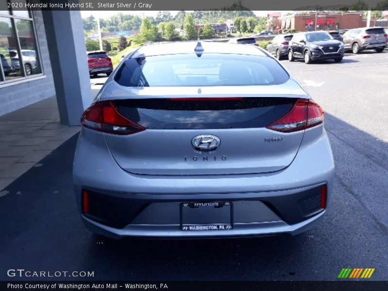Stellar Silver / Gray 2020 Hyundai Ioniq Hybrid SE