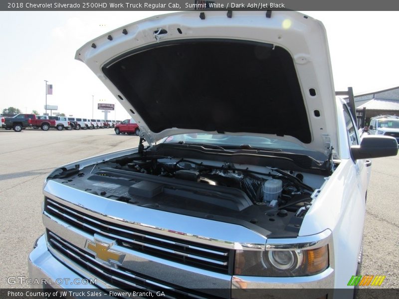Summit White / Dark Ash/Jet Black 2018 Chevrolet Silverado 2500HD Work Truck Regular Cab