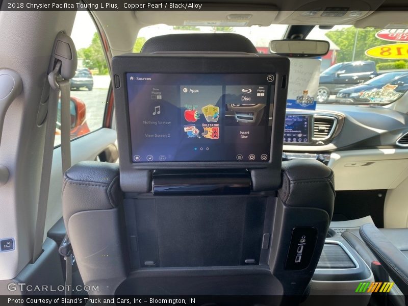 Copper Pearl / Black/Alloy 2018 Chrysler Pacifica Touring L Plus