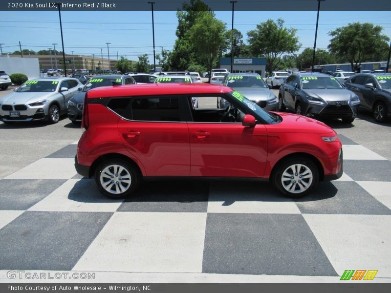 Inferno Red / Black 2020 Kia Soul LX