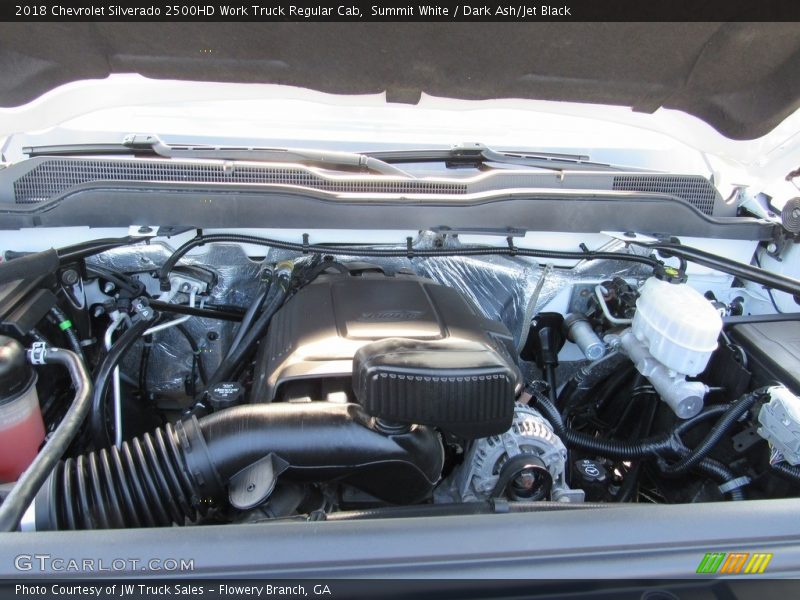 2018 Silverado 2500HD Work Truck Regular Cab Engine - 6.0 Liter OHV 16-Valve VVT Vortec V8