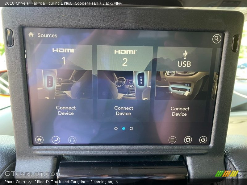 Copper Pearl / Black/Alloy 2018 Chrysler Pacifica Touring L Plus